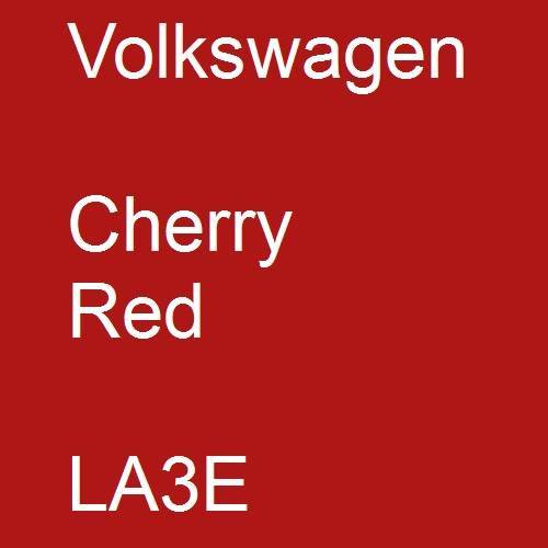 Volkswagen, Cherry Red, LA3E.